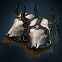Deathly Bull's Pauldrons Skin
