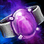 Amethyst Silver Band