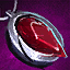 Ruby Platinum Amulet