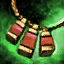 Coral Orichalcum Amulet