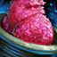 Bowl of Prickly Pear Sorbet