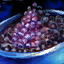 Bowl of Grape Pie Filling