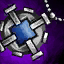 Sapphire Platinum Amulet