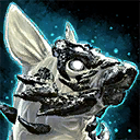 Mini White Jackal Pup