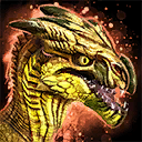 Mini Yellow Raptor Hatchling