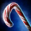 Giver's Candy Cane Mace of Concentration