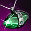 Beryl Platinum Amulet